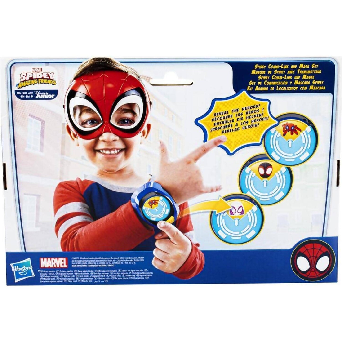 Marvel - Spidey And His Amazing Friends Spidey Comm-link And Mask Set - Hasbro