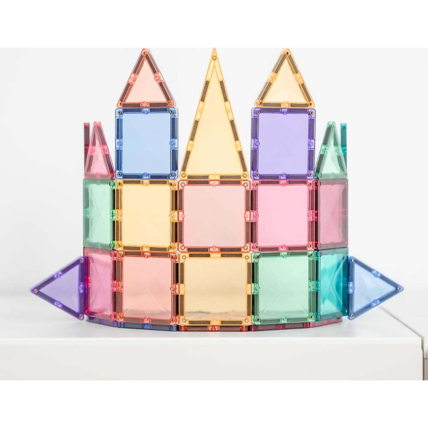 Connetix - Magnetic Tiles Pastel Mini Pack  32pc