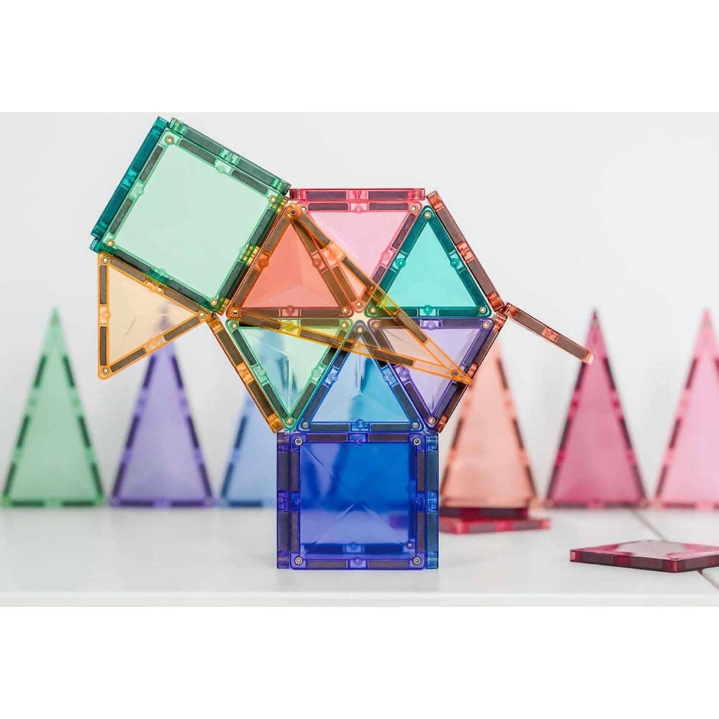 Connetix - Magnetic Tiles Pastel Mini Pack  32pc