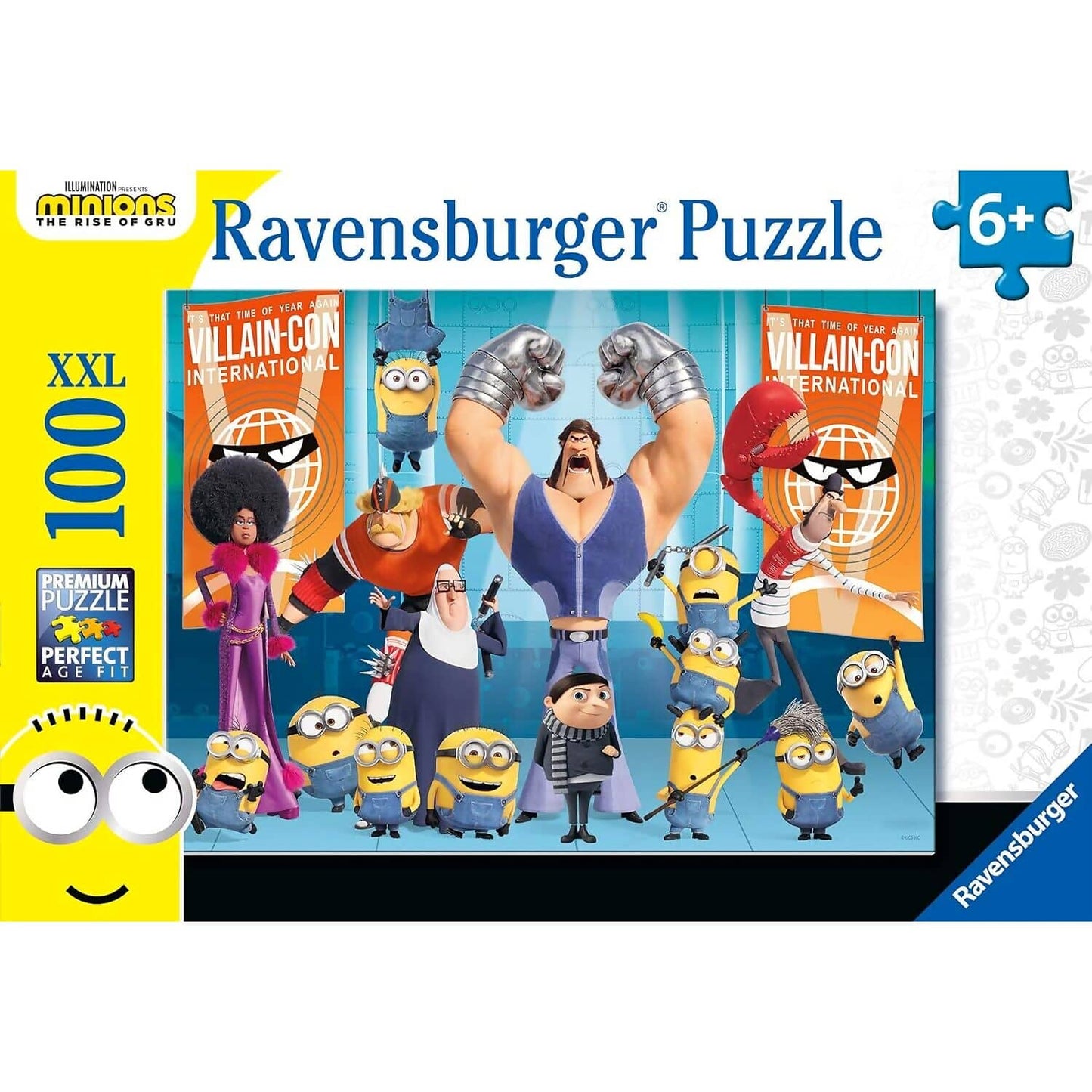 Ravensburger - Minions The Rise Of Gru Jigsaw Puzzle Xxl 100 Pieces