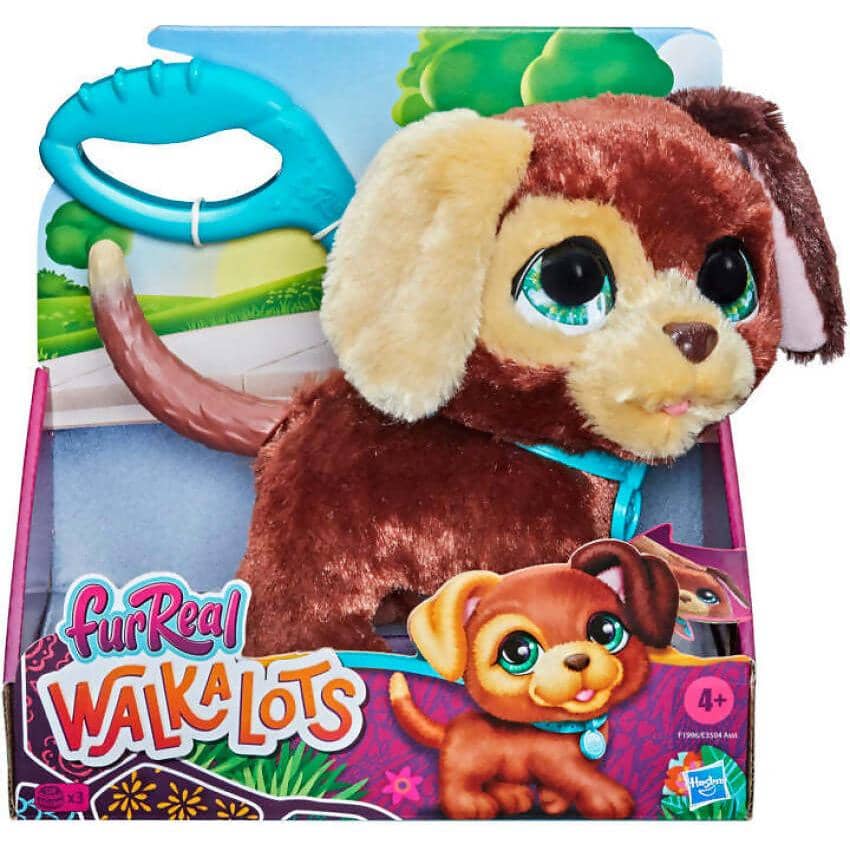 Furreal - Walkalots Big Wags Brown Dog - Hasbro
