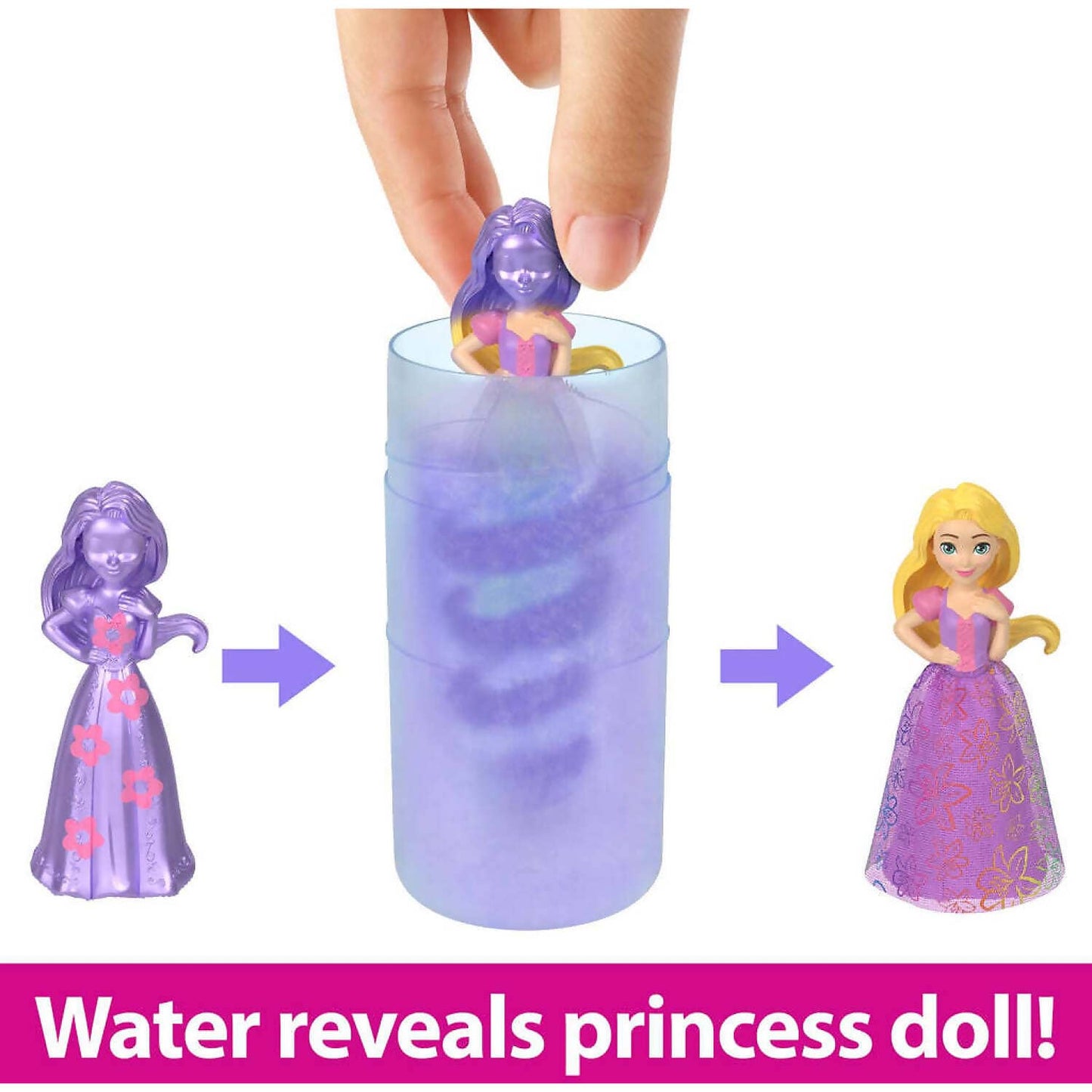Disney Princess - Royal Colour Reveal Doll Assorted Styles - Mattel