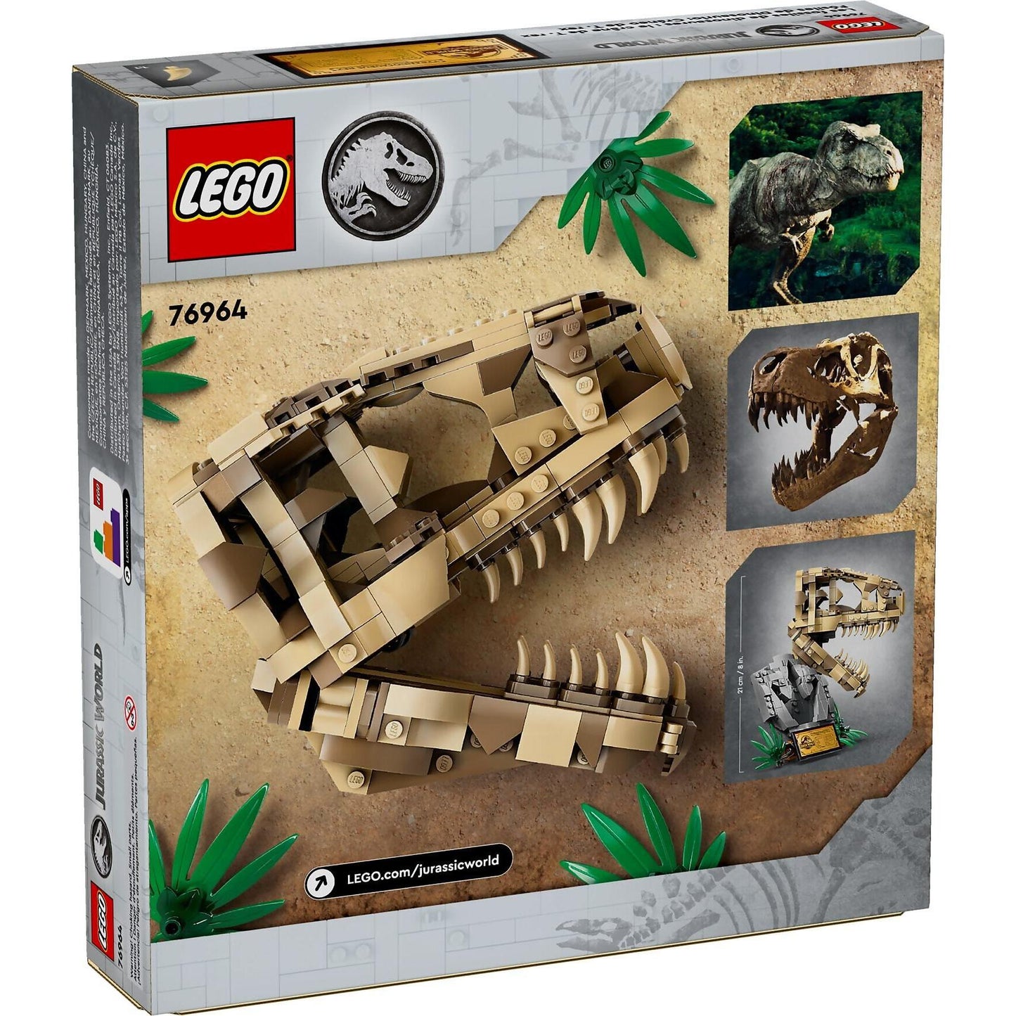 LEGO 76964 Dinosaur Fossils: T. rex Skull - Jurassic World