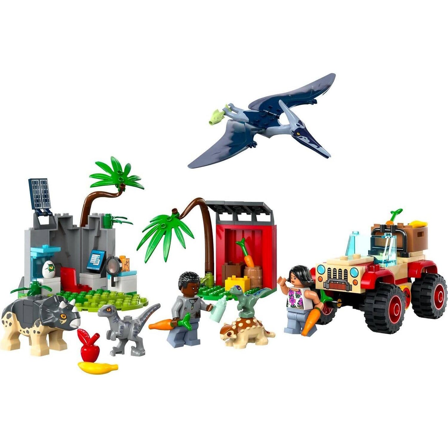 LEGO 76963 Baby Dinosaur Rescue Center - Jurassic World 4+