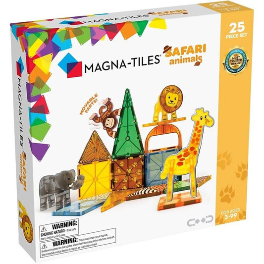 Magna Tiles - Safari Animals 25 Piece Set - Johnco