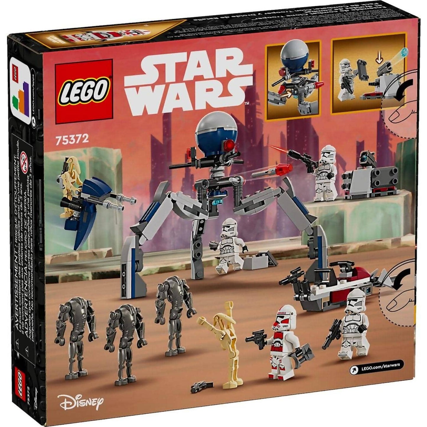 LEGO 75372 Clone Trooper™ & Battle Droid™ Battle Pack - Star Wars