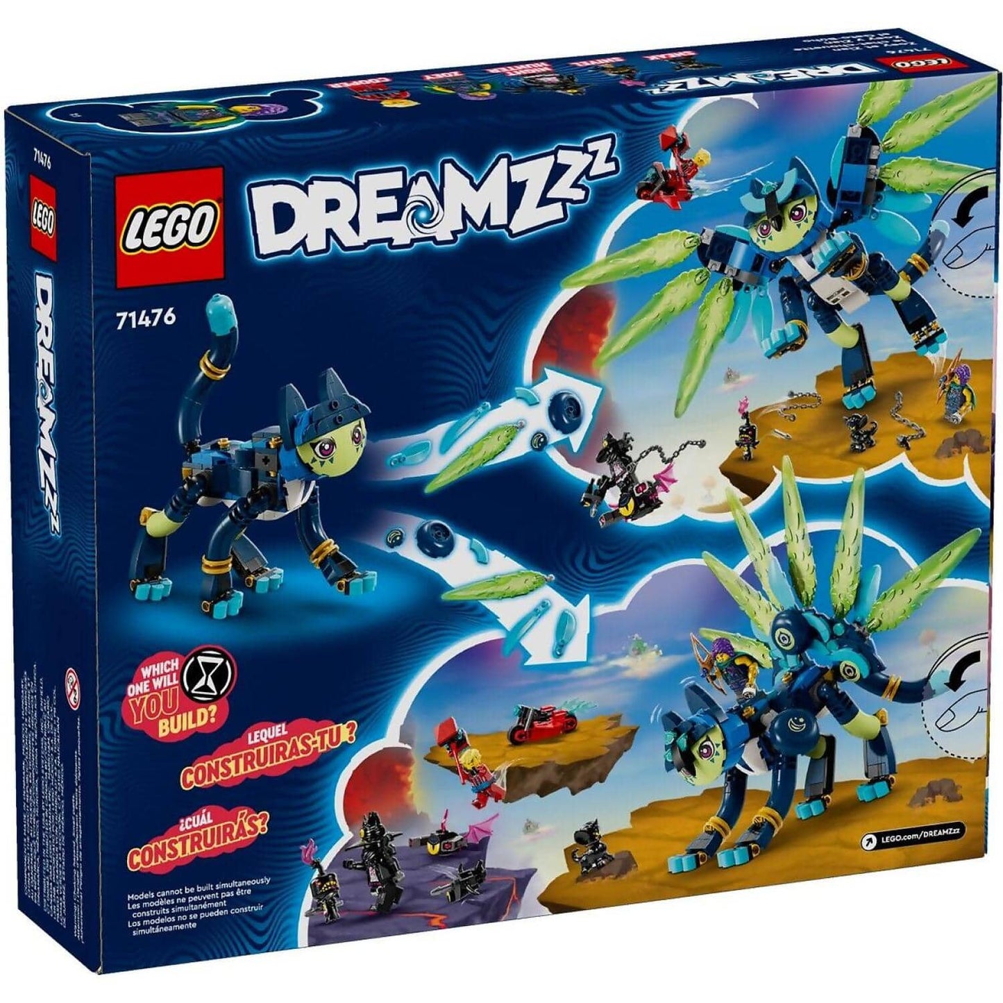 LEGO 71476 Zoey and Zian the Cat-Owl - DREAMZzz