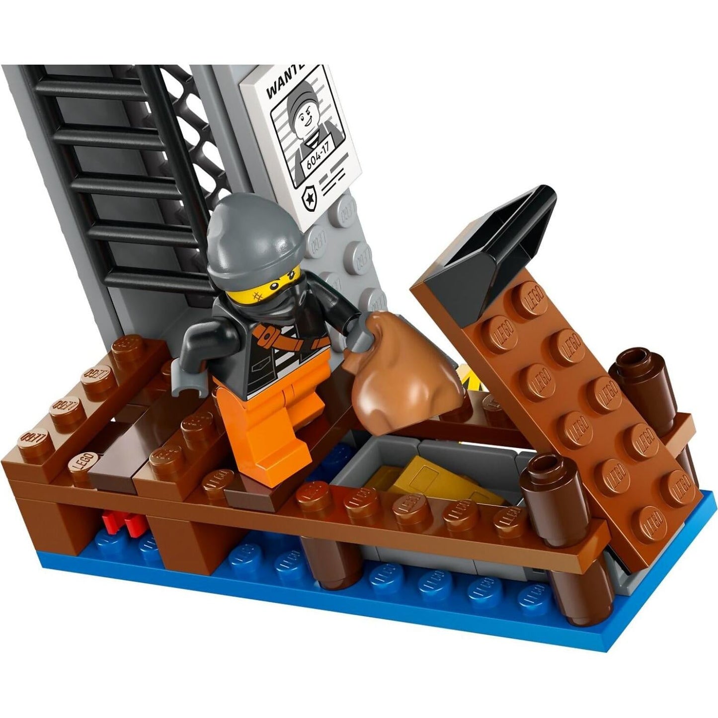 LEGO 60417 Police Speedboat and Crooks Hideout - City