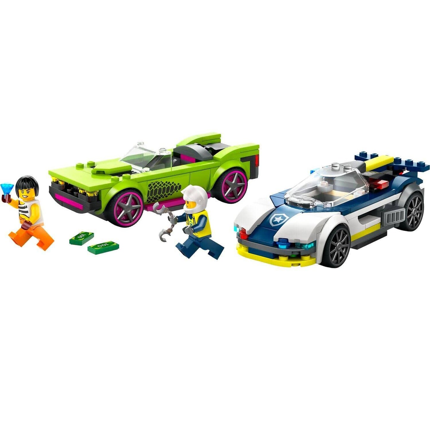 LEGO 60415 Police Car and Muscle Car Chase - City
