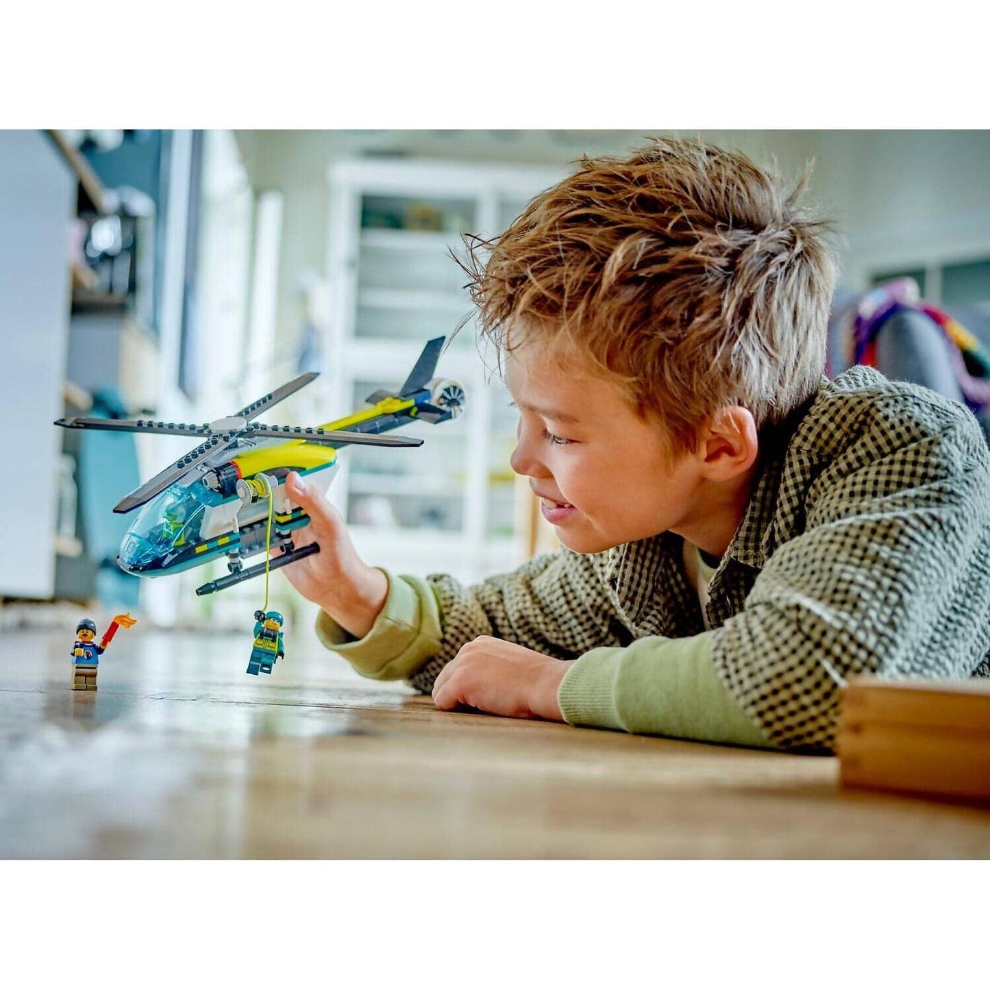 LEGO 60405 Emergency Rescue Helicopter - City