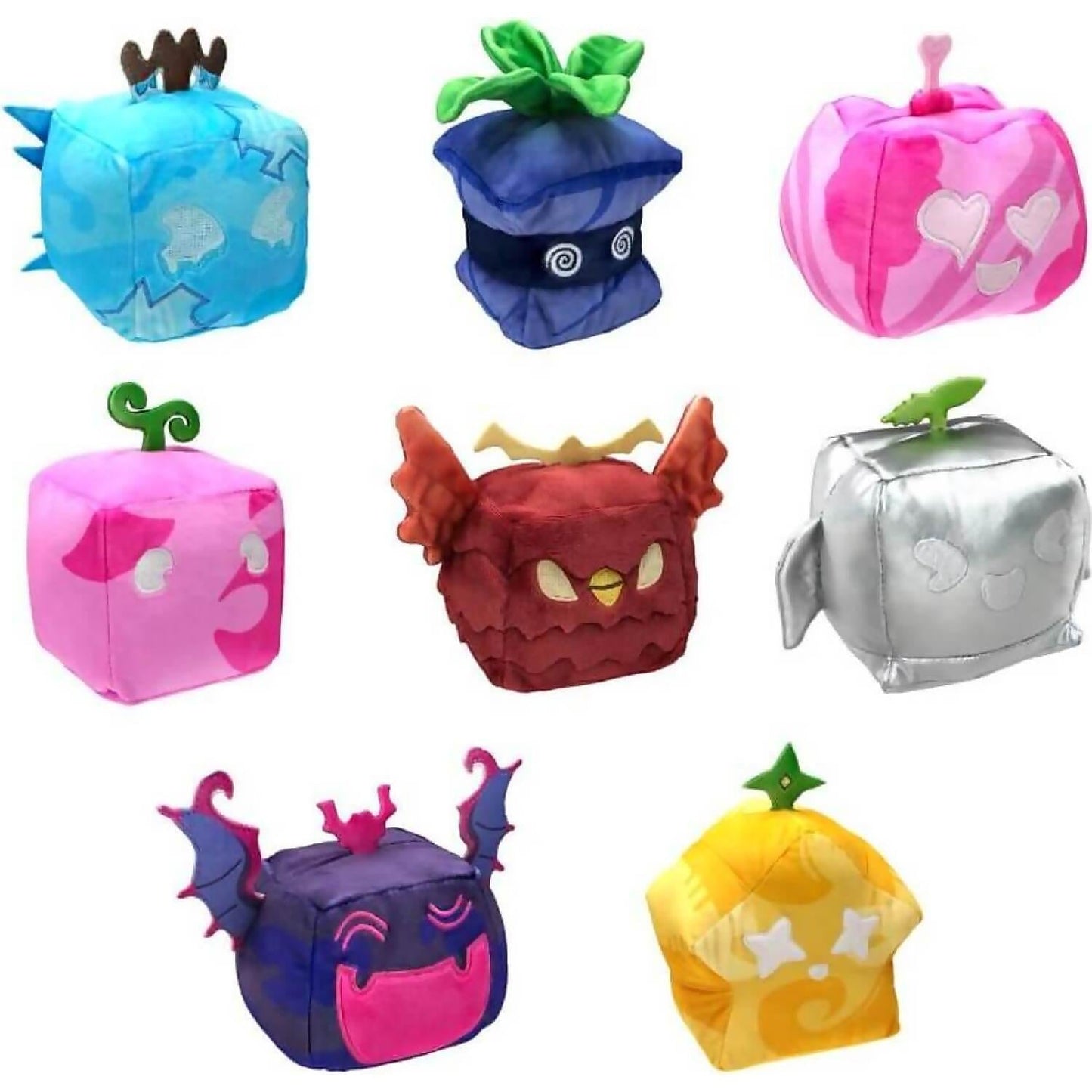 Phatmojo - Blox Fruit Plush Asst With Dlc Code 4inch Collectible Blind Box