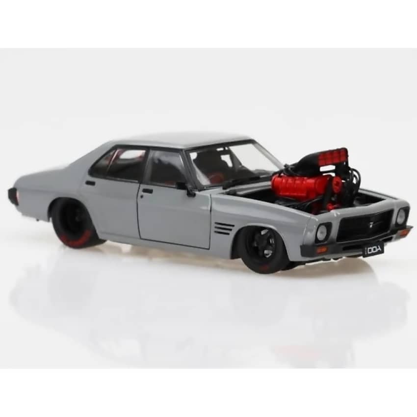 DDA Collectibles 1:24 Scale - HQ Holden Monaro Grey Blown Custom - Diecast Model