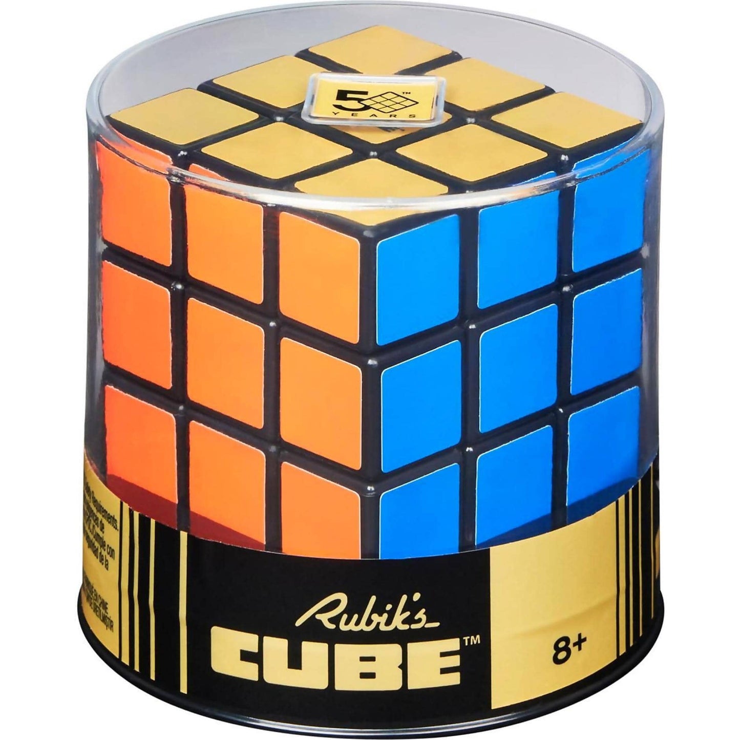 Rubik's - Special Retro 50th Anniversary Edition Original 3x3 Rubiks Cube