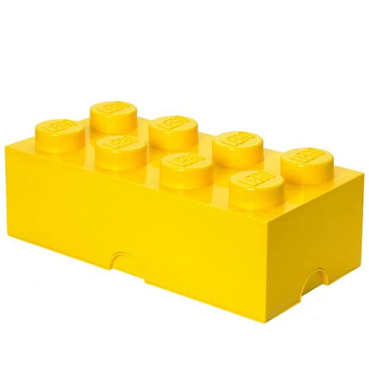 LEGO Storage Brick 8 Bright Yellow 4004 - Room Copenhagen