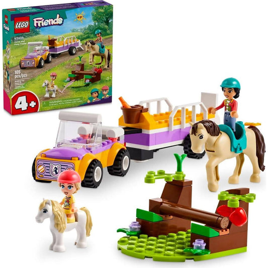 LEGO 42634 Horse and Pony Trailer - Friends 4+