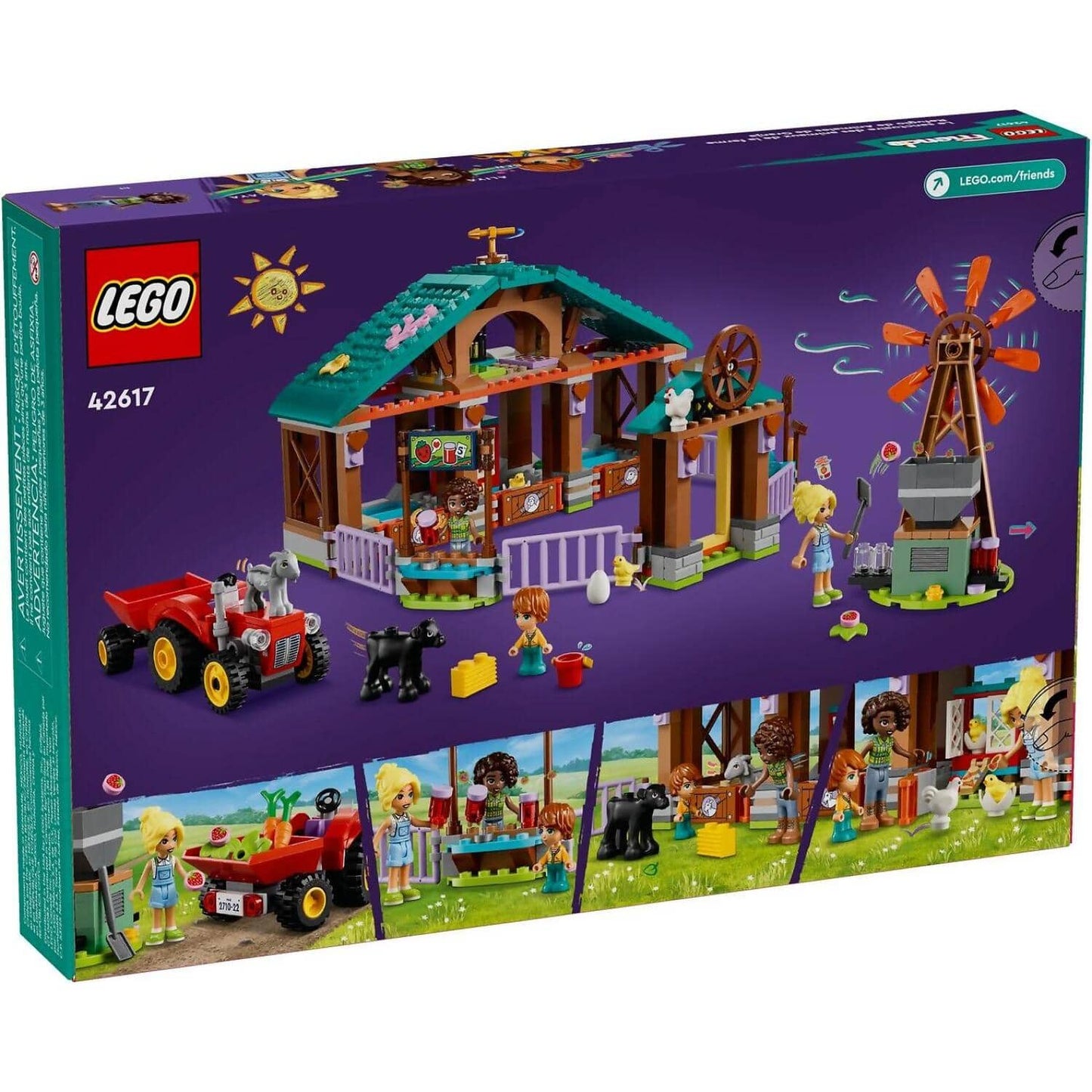 LEGO 42617 Farm Animal Sanctuary - Friends