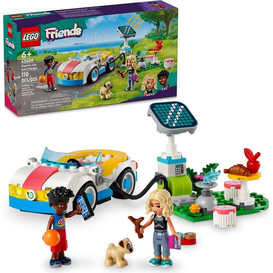 LEGO 42609 Electric Car and Charger - Friends