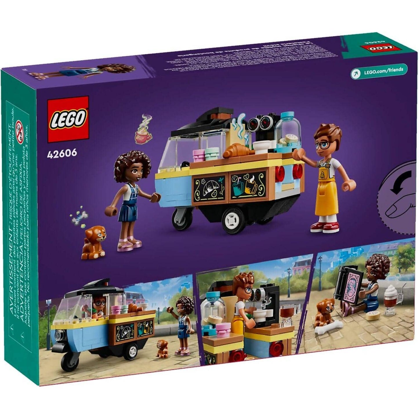 LEGO 42606 Mobile Bakery Food Cart - Friends