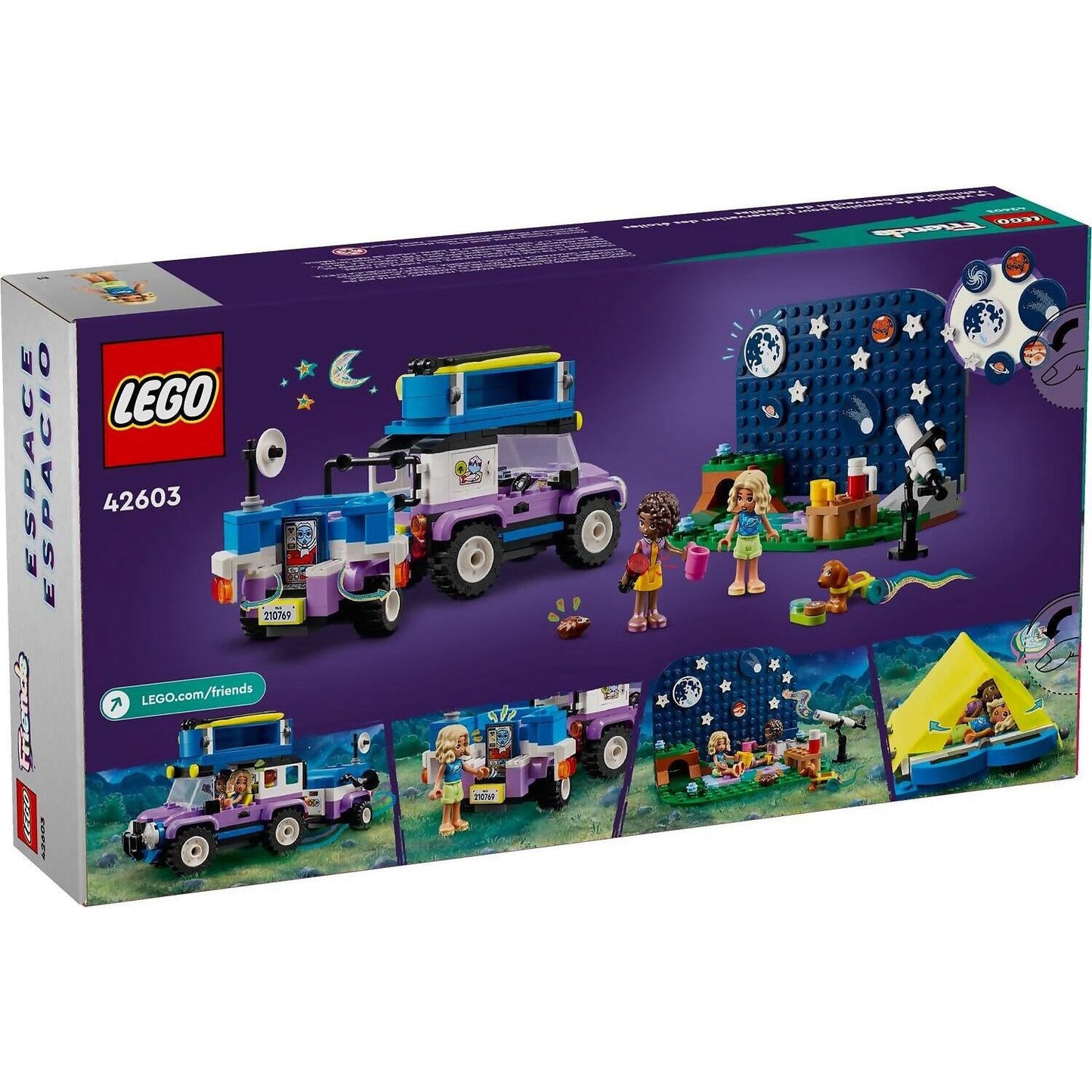 LEGO 42603 Stargazing Camping Vehicle - Friends