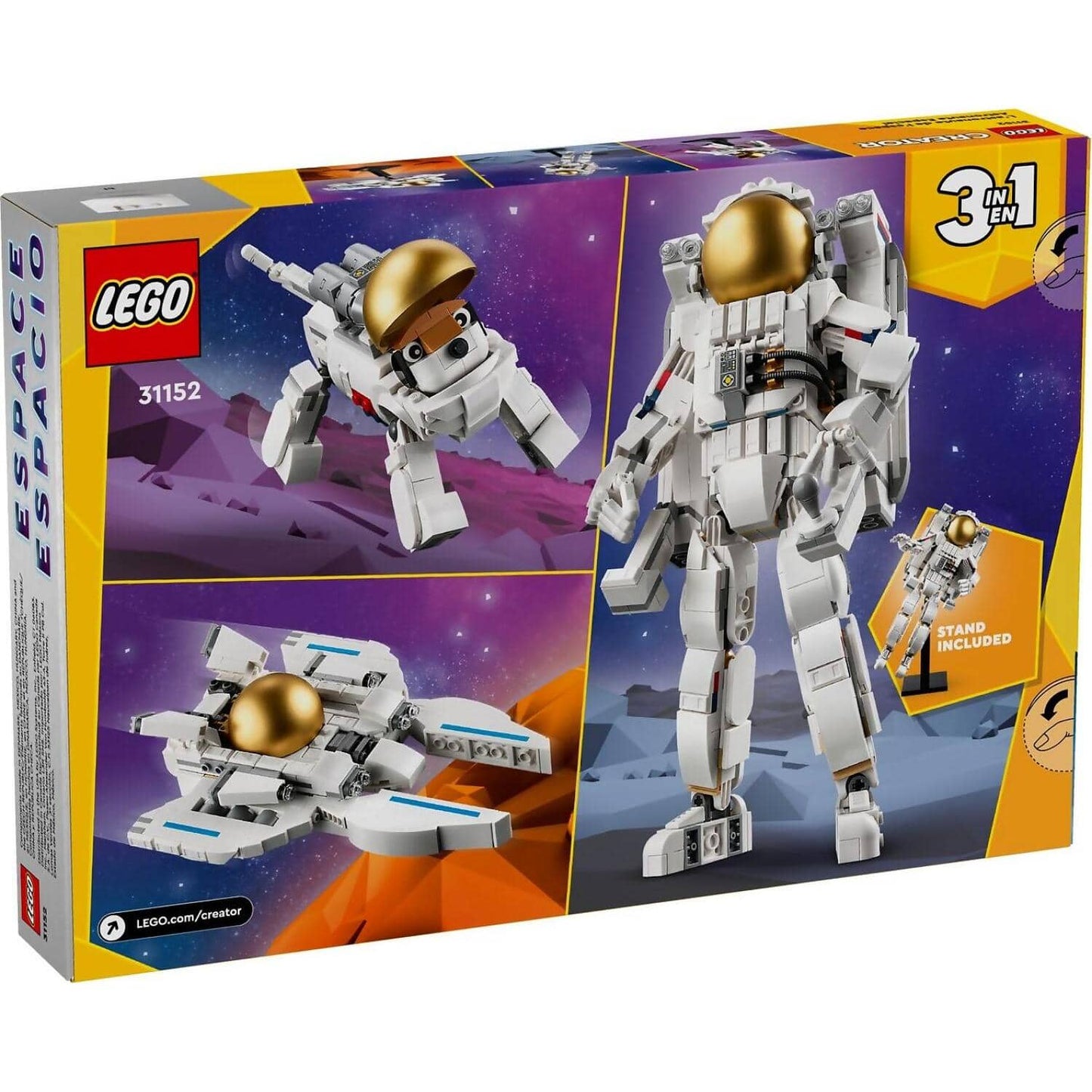 LEGO 31152 Space Astronaut - Creator 3in1