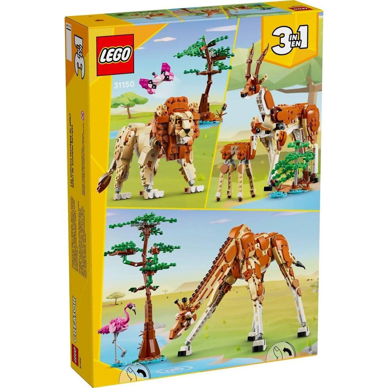 LEGO 31150 Wild Safari Animals - Creator 3in1