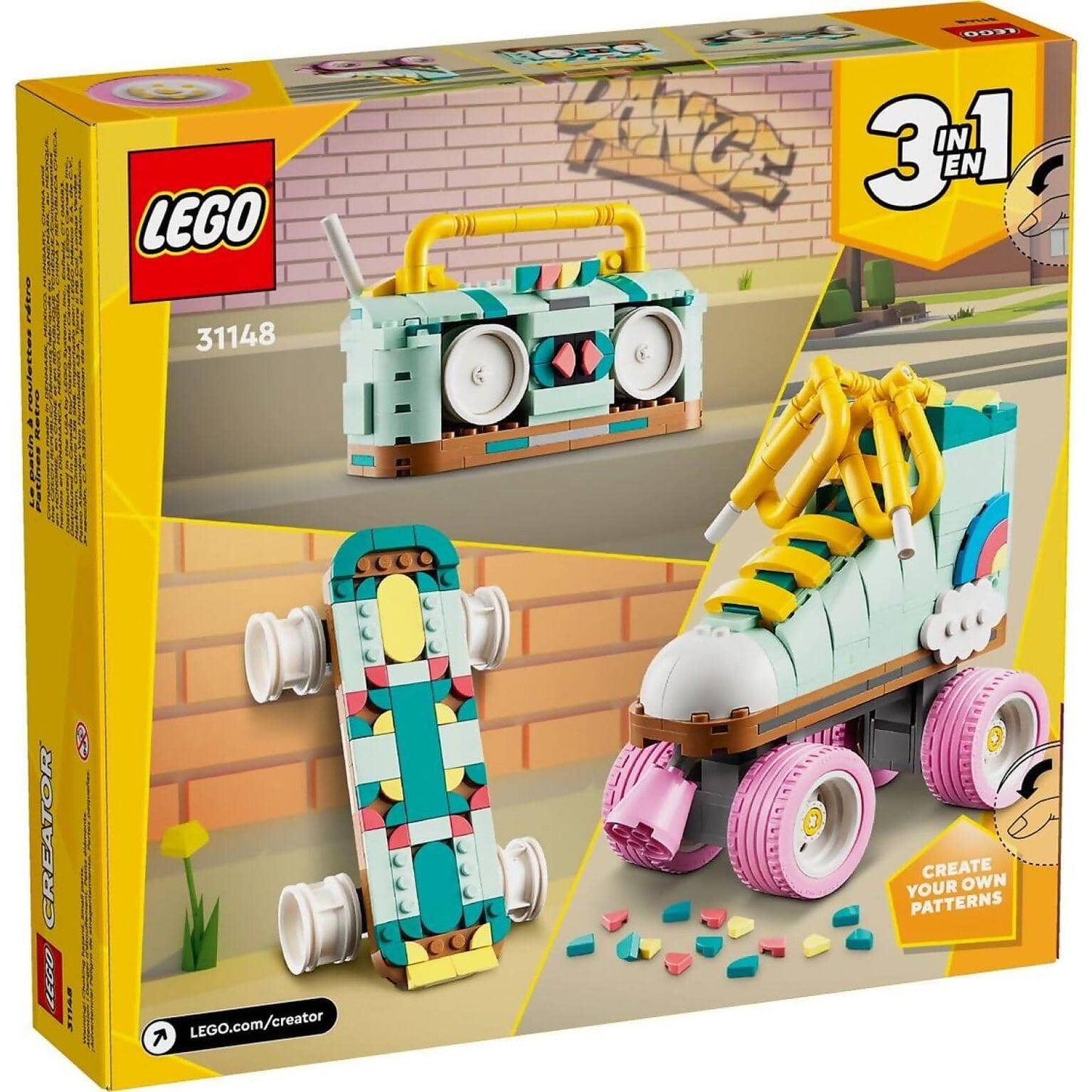LEGO 31148 Retro Roller Skate - Creator 3in1