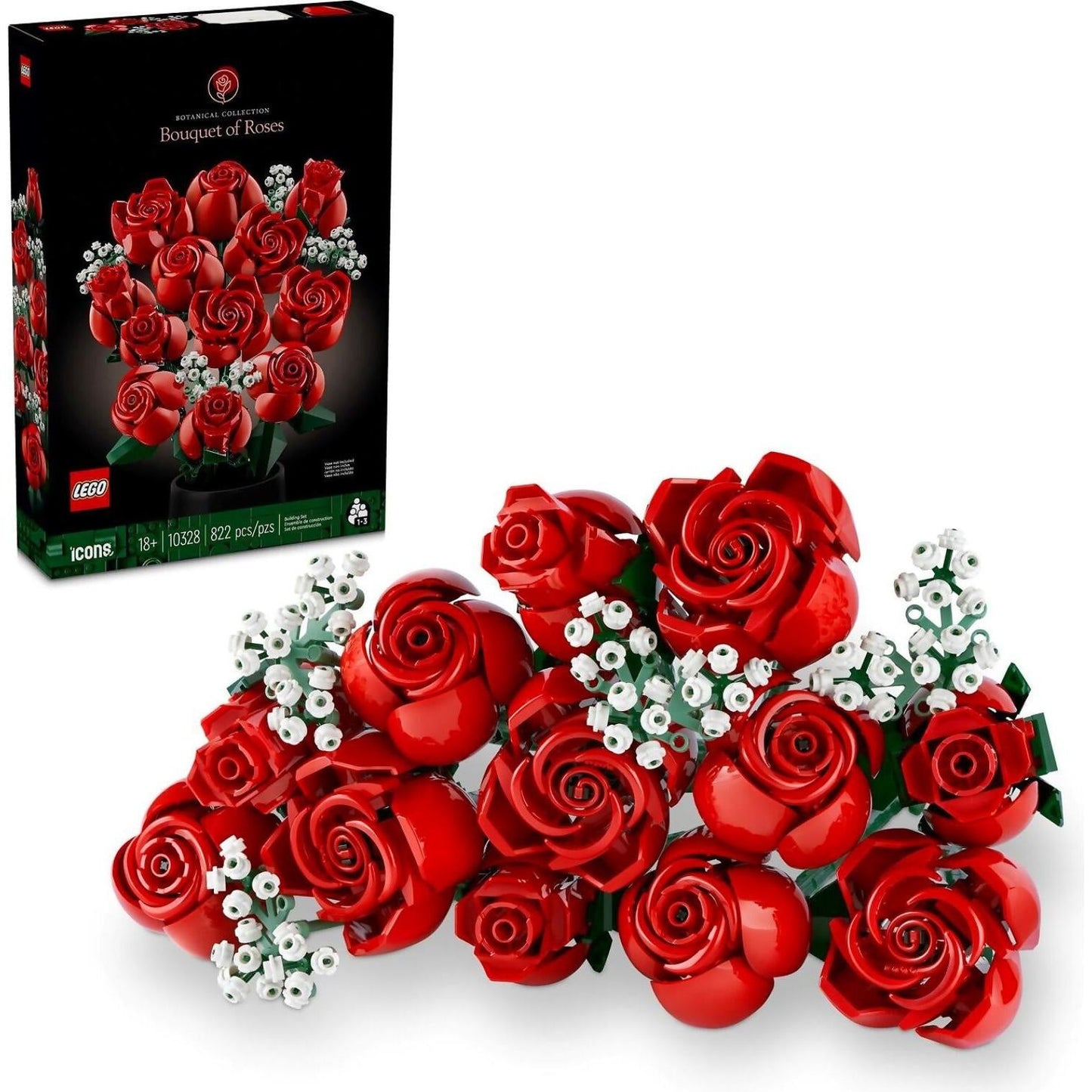 LEGO 10328 Bouquet of Roses - Icons Botanical Collection