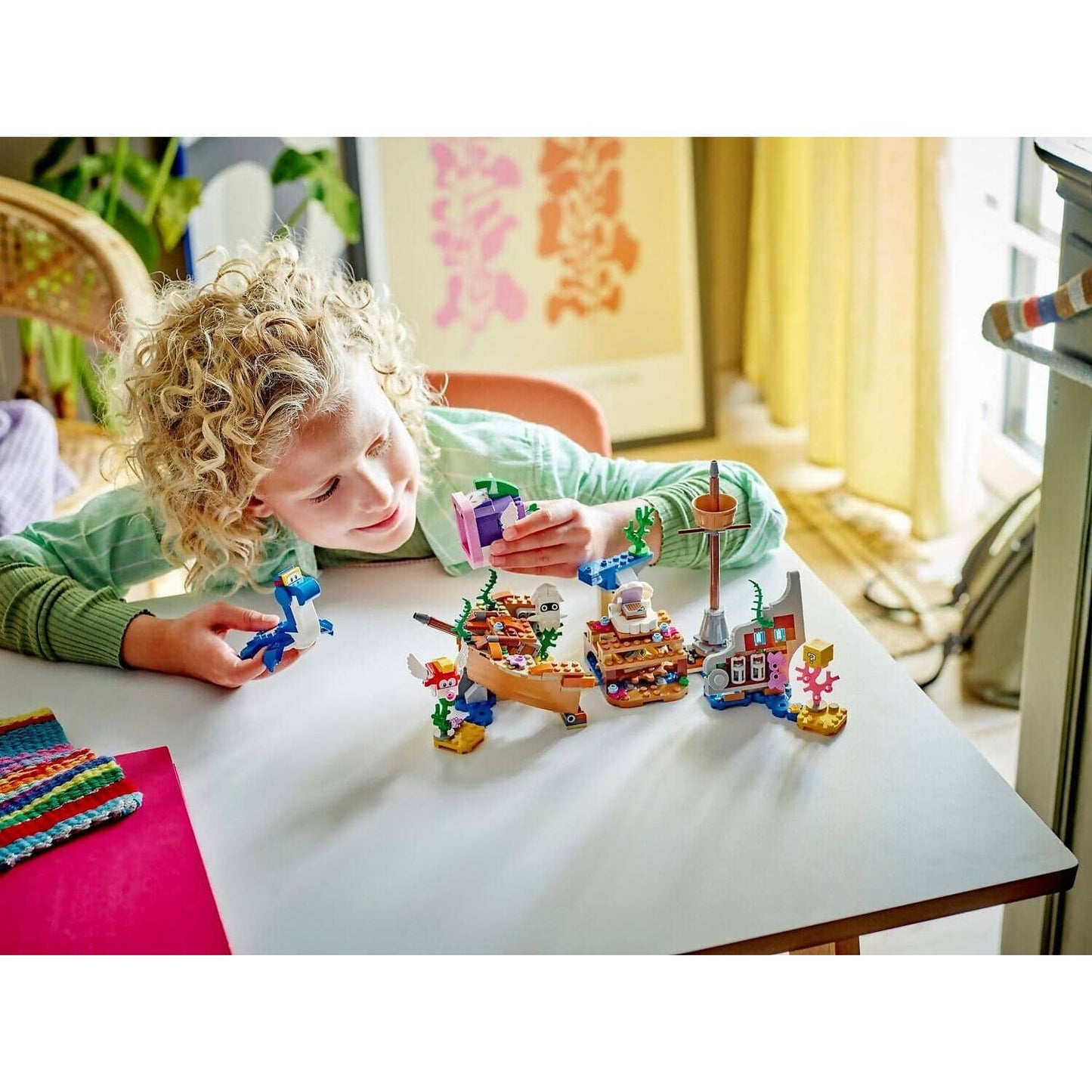 LEGO 71432 Dorrie's Sunken Shipwreck Adventure Expansion Set - Super Mario