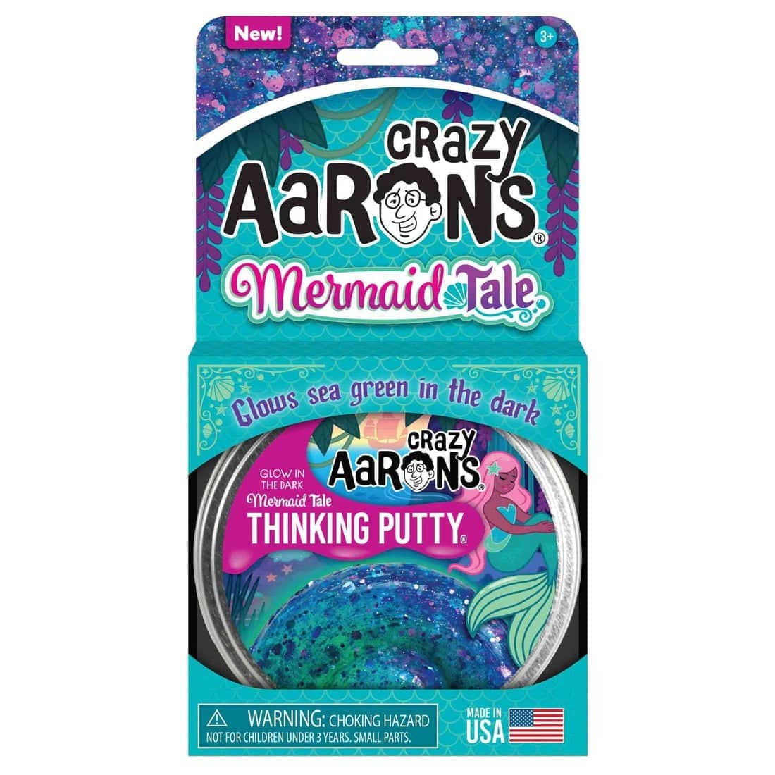 Crazy Aaron's -  Thinking Putty Mermaid Tale