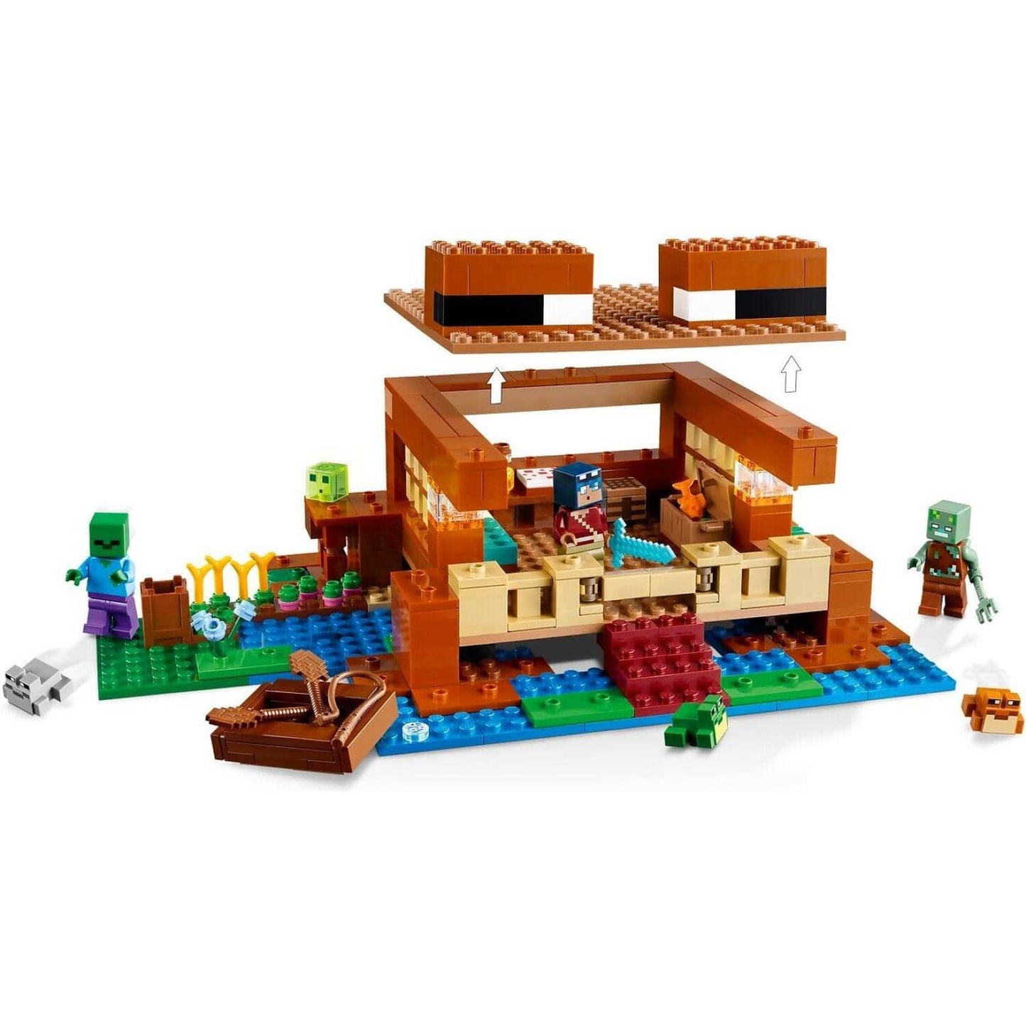 LEGO 21256 The Frog House - Minecraft