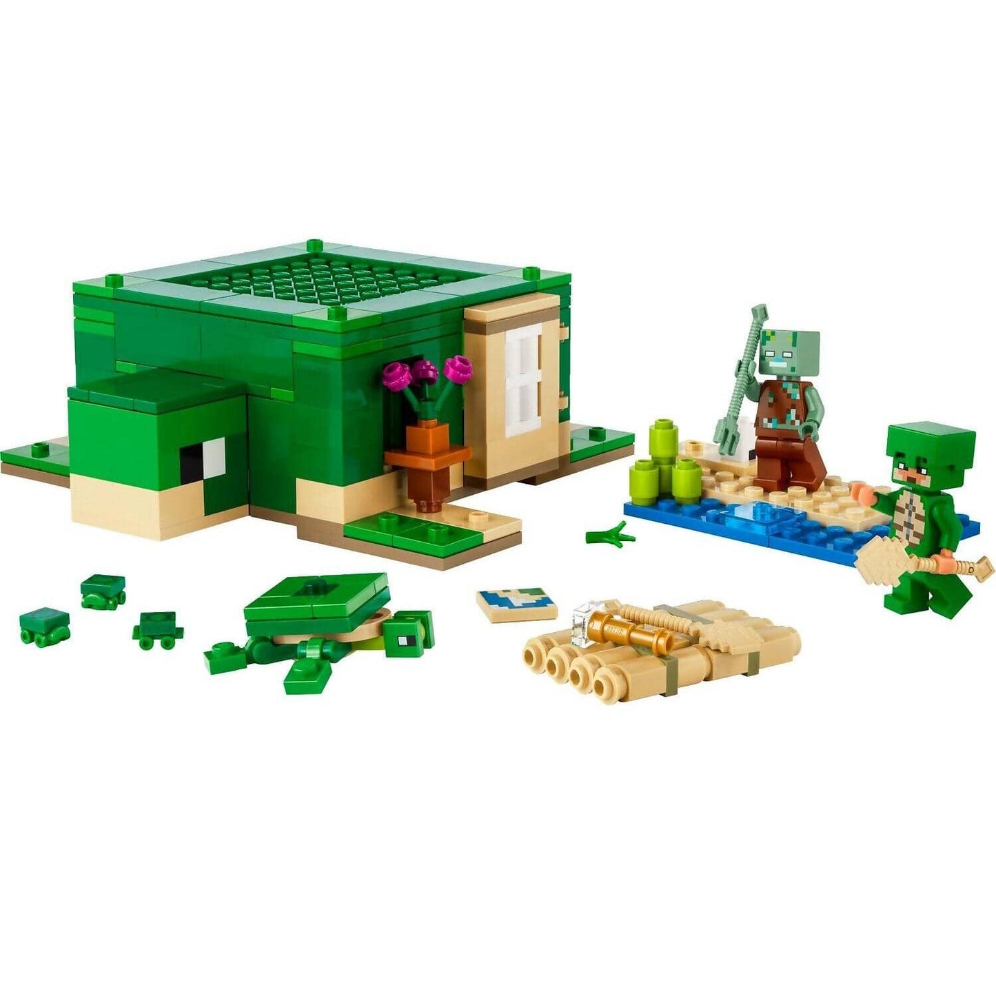 LEGO 21254 The Turtle Beach House - Minecraft