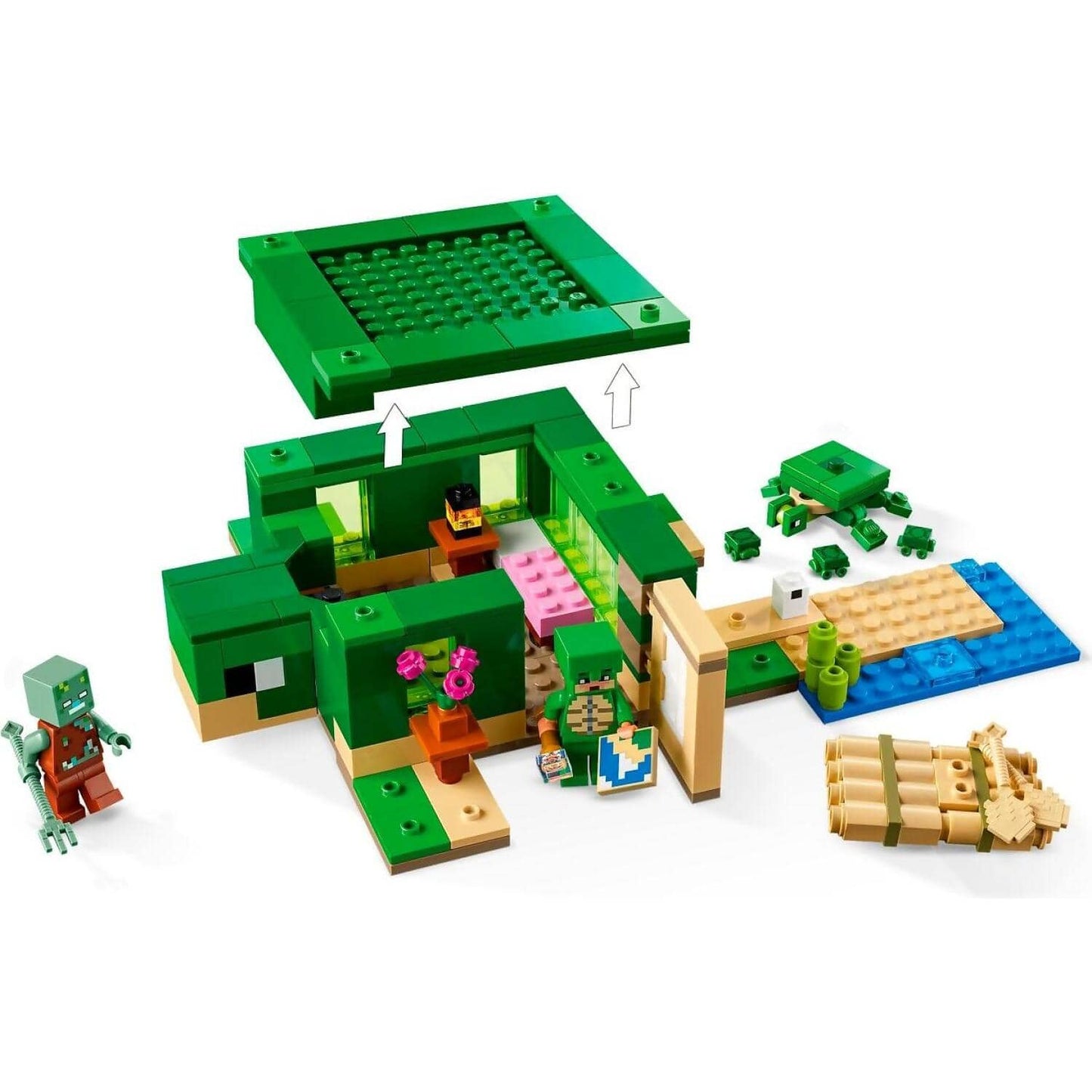 LEGO 21254 The Turtle Beach House - Minecraft