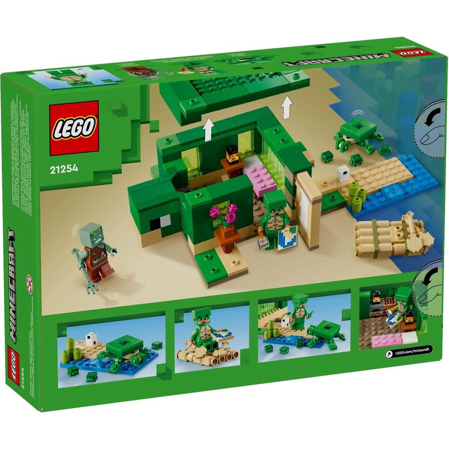 LEGO 21254 The Turtle Beach House - Minecraft