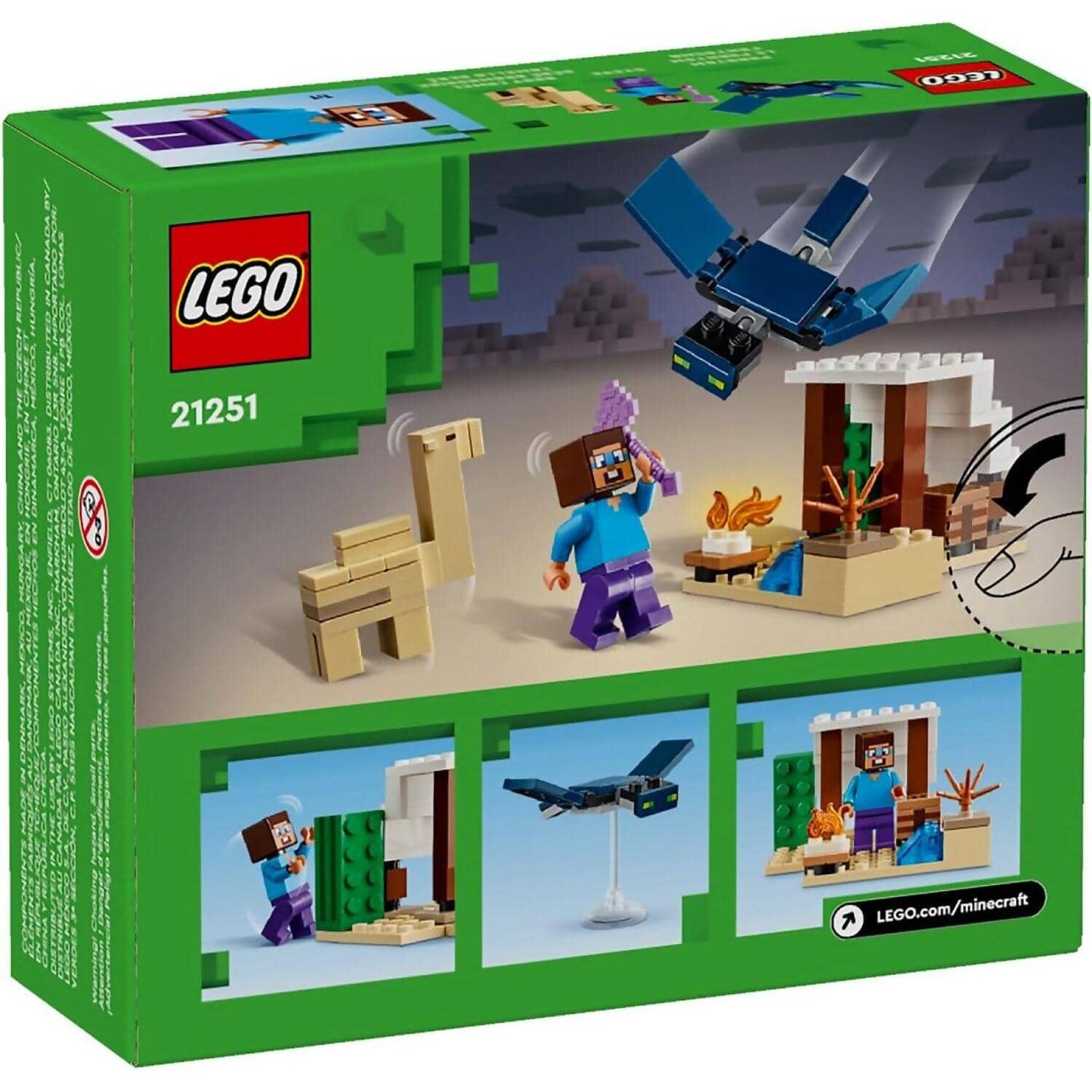 LEGO 21251 Steve's Desert Expedition - Minecraft