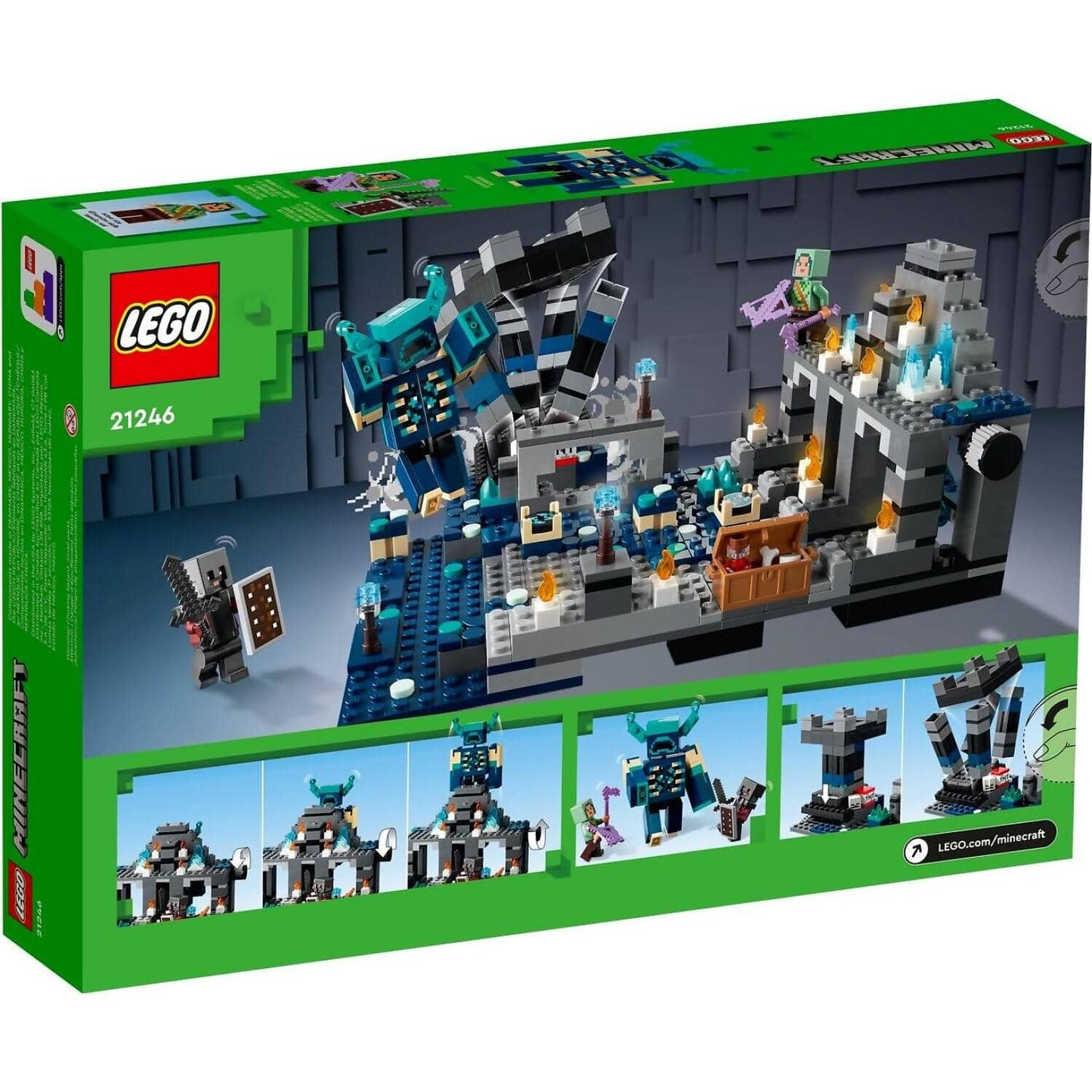 LEGO 21246 The Deep Dark Battle - Minecraft