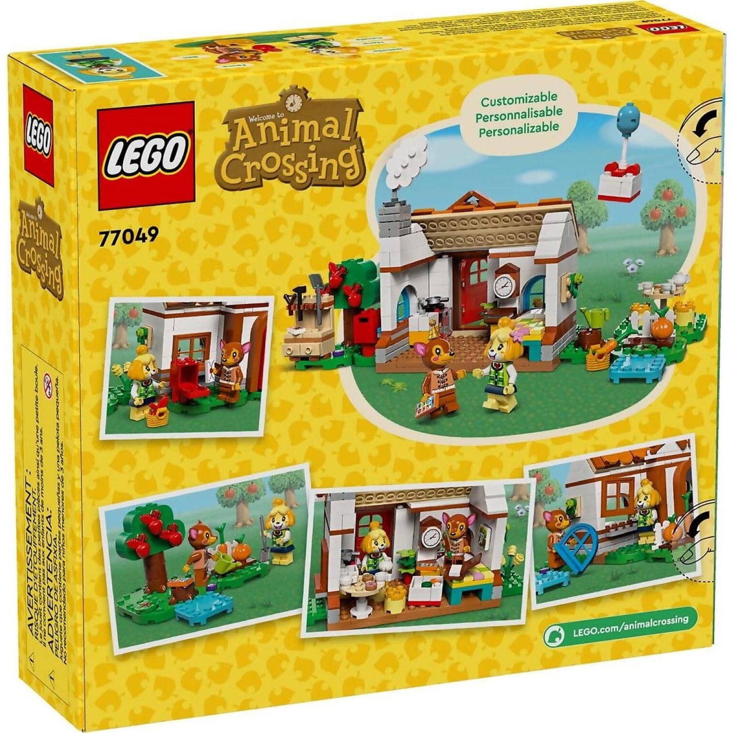 LEGO 77049 Isabelle's House Visit - Animal Crossing