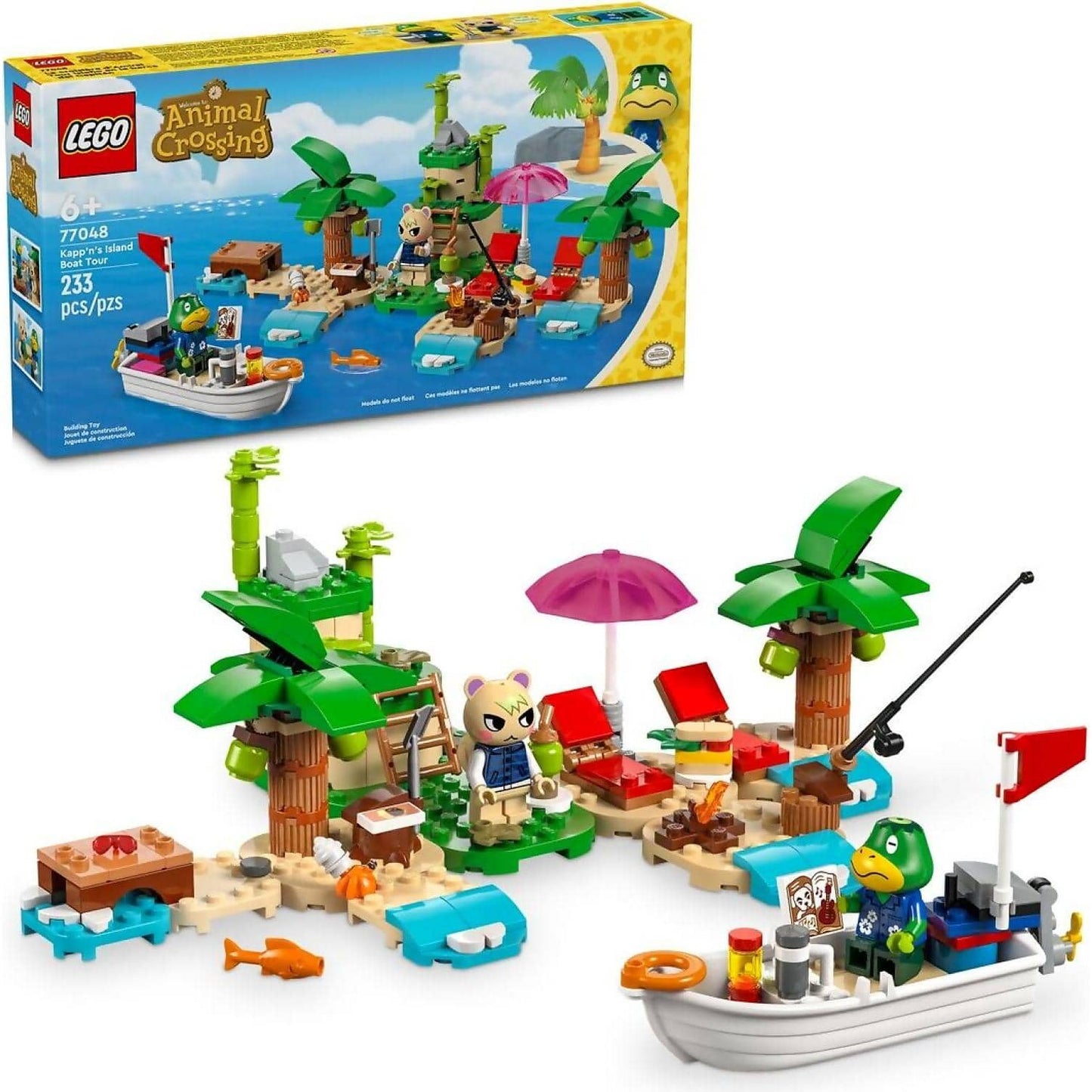 LEGO 77048 Kapp'n's Island Boat Tour - Animal Crossing