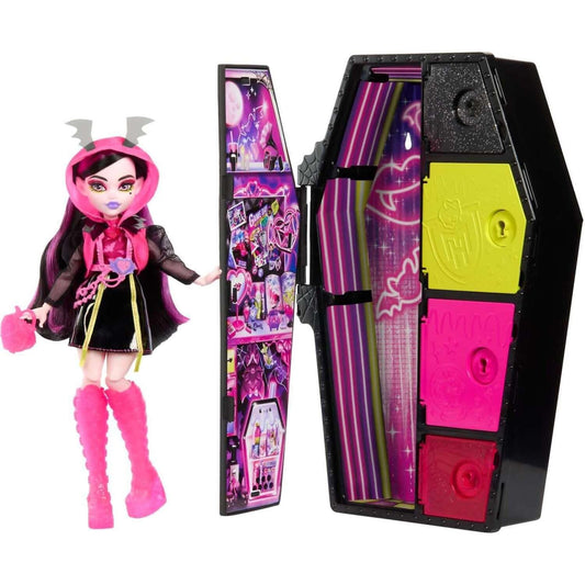 Monster High - Draculaura Skulltimate Secrets: Neon Frights - Mattel
