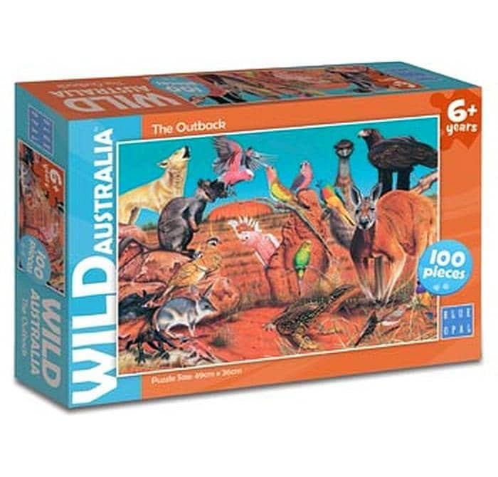 Blue Opal - Wild Australia The Outback 100 Pieces Jigsaw Puzzle