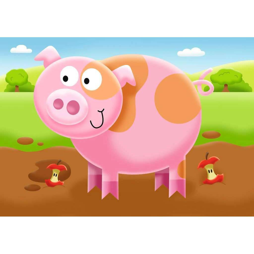 Ravensburger - On The Farm 4xJigsaw Puzzles 2 3 4 & 5 Pieces