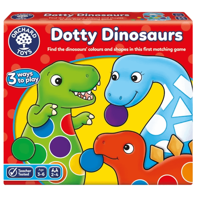 Orchard Toys - Dotty Dinosaurs Game