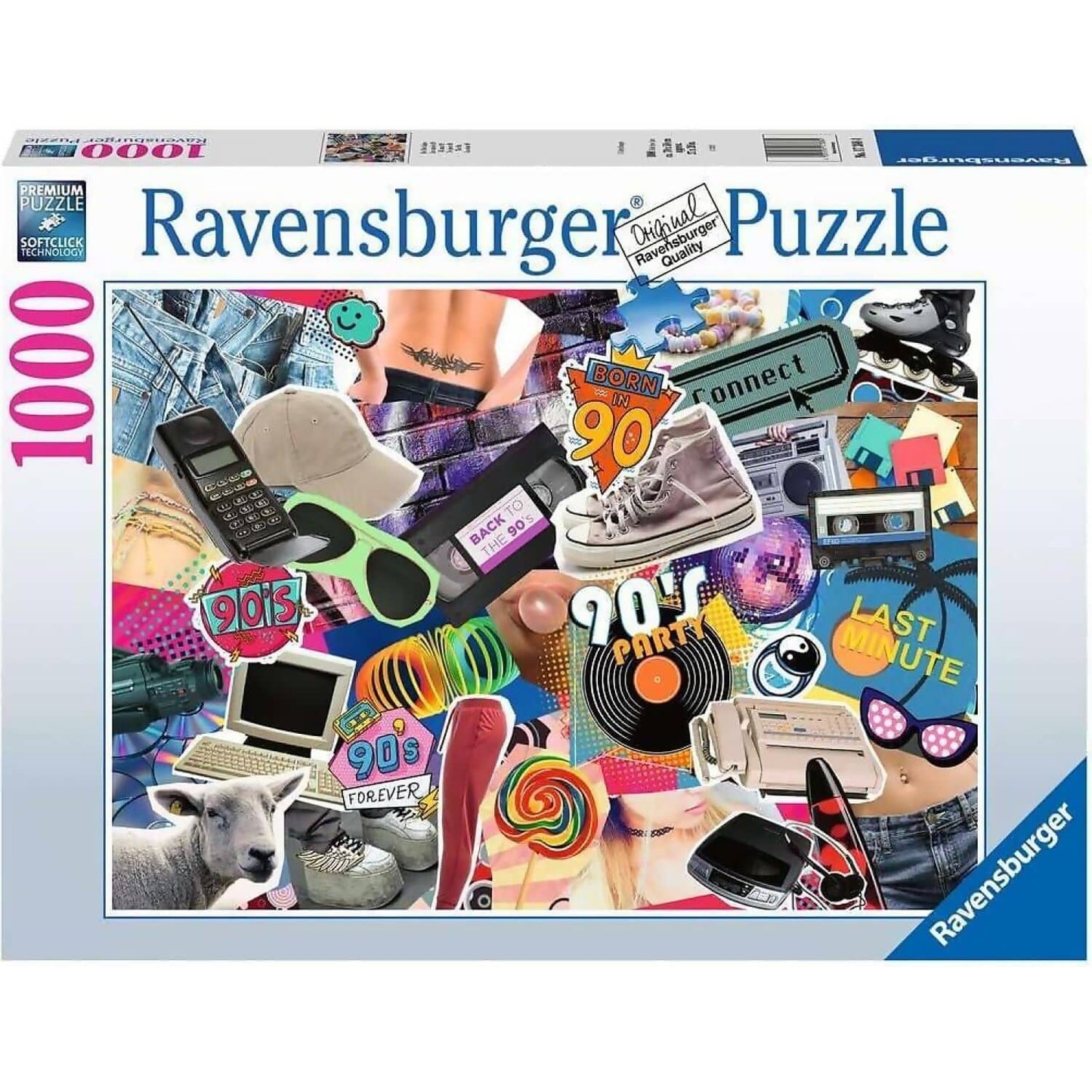Ravensburger - The 90s Jigsaw Puzzle 1000 Pieces