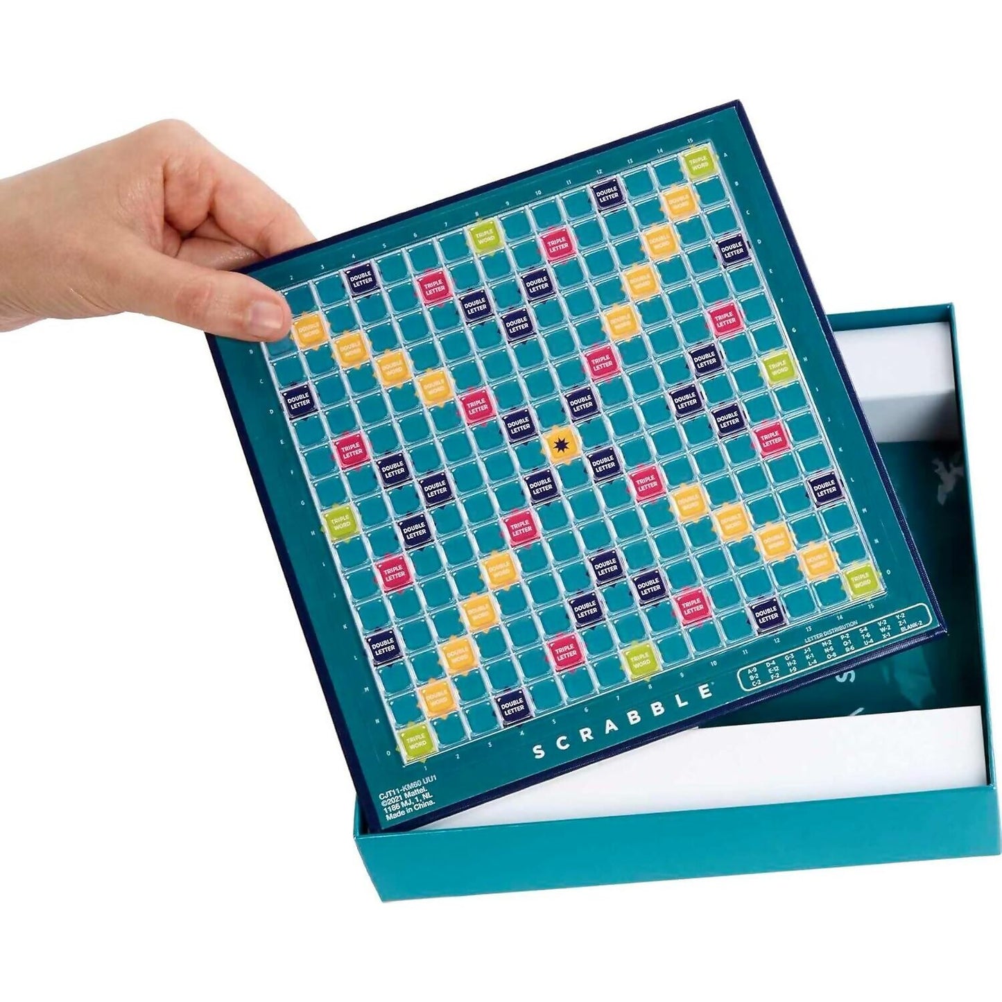 Scrabble - Travel Scrabble Board Game - Mattel
