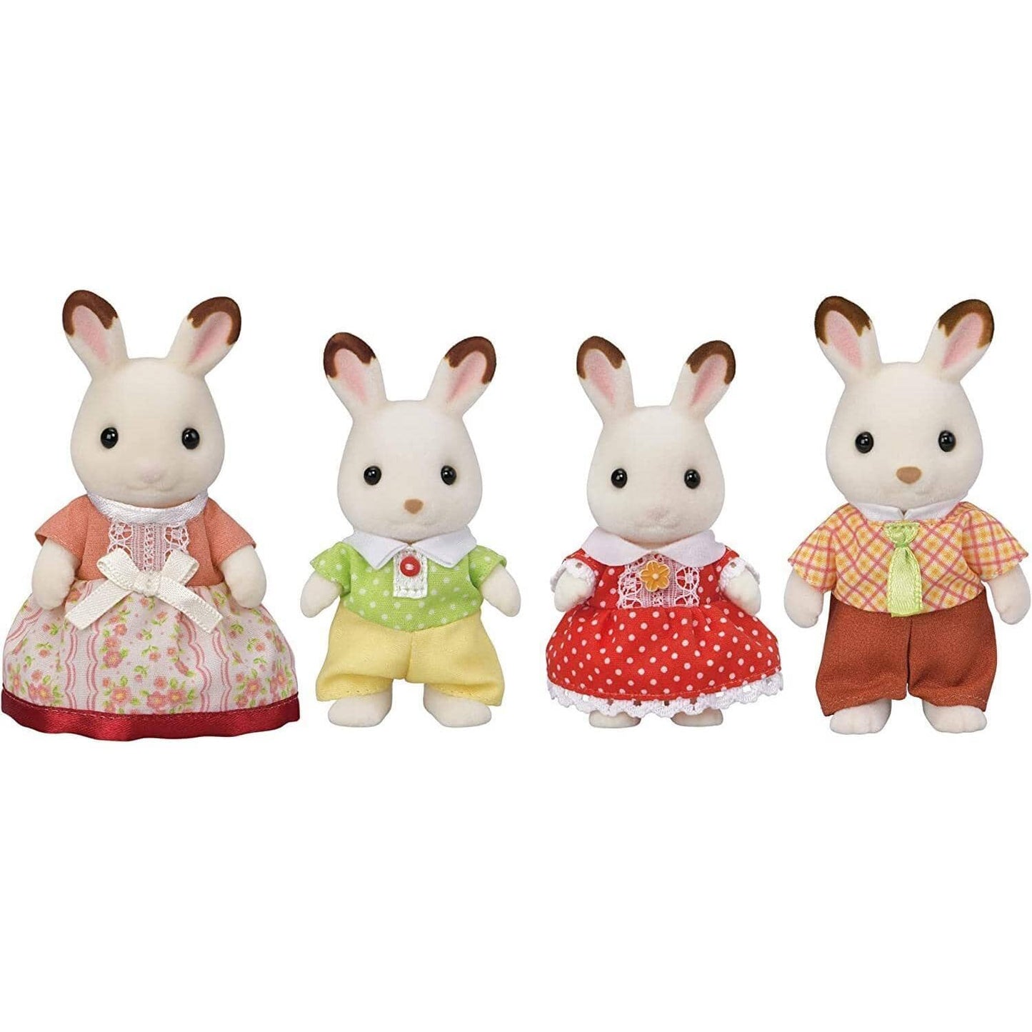 Sylvanian Families - Chocolate Rabbit Family Animal Doll Playset
