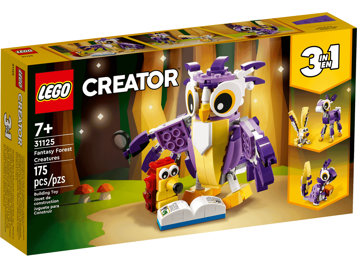 LEGO 31125 Fantasy Forest Creatures - Creator 3-in1