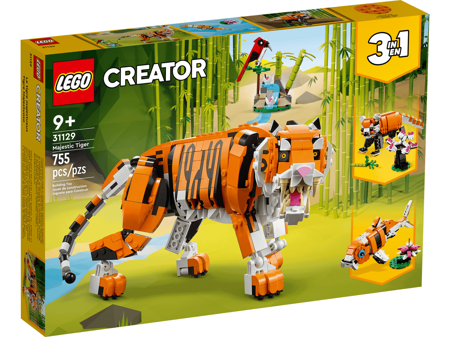 LEGO 31129 Majestic Tiger - Creator 3-in-1