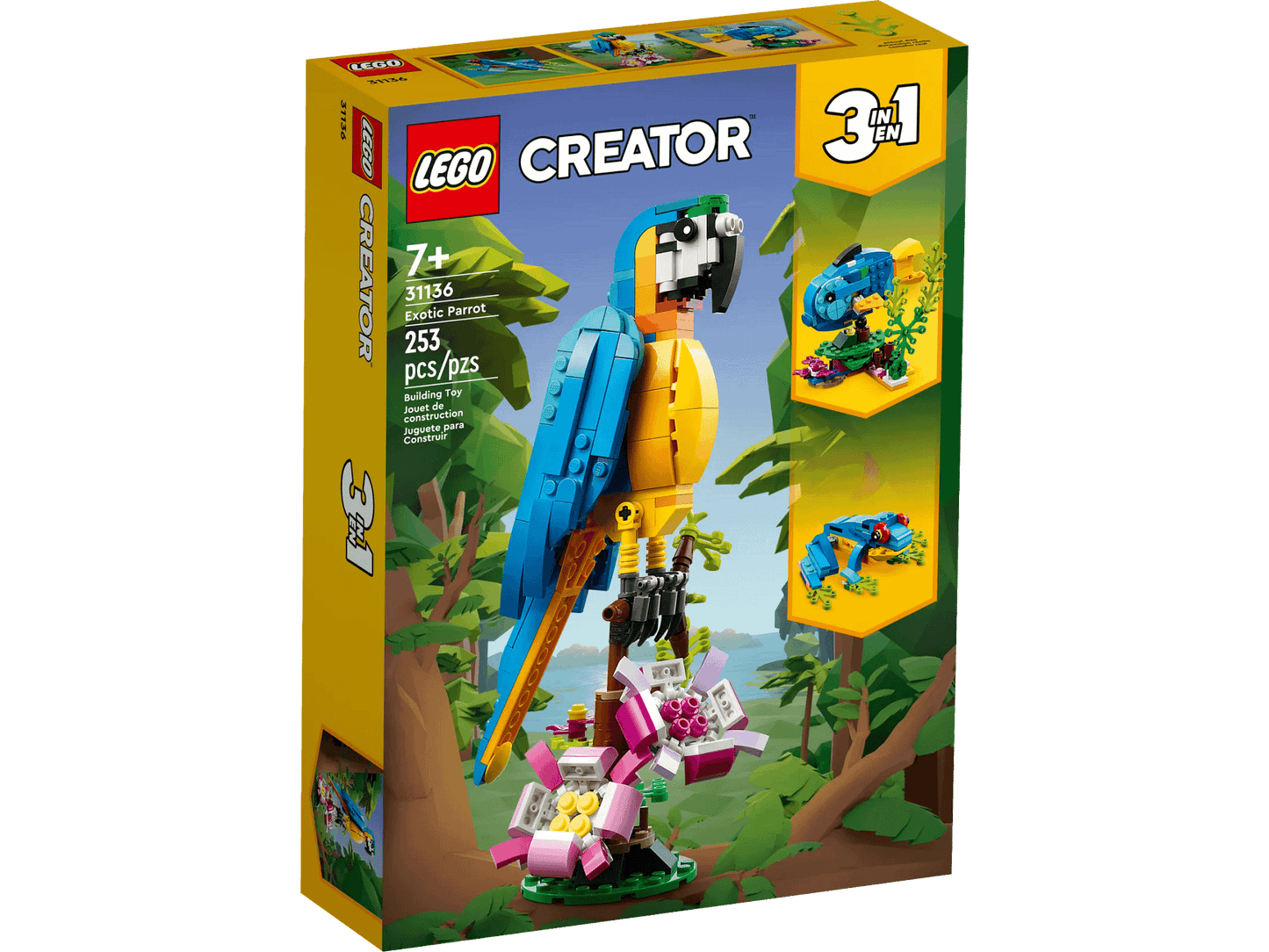 LEGO 31136 Exotic Parrot - Creator 3in1