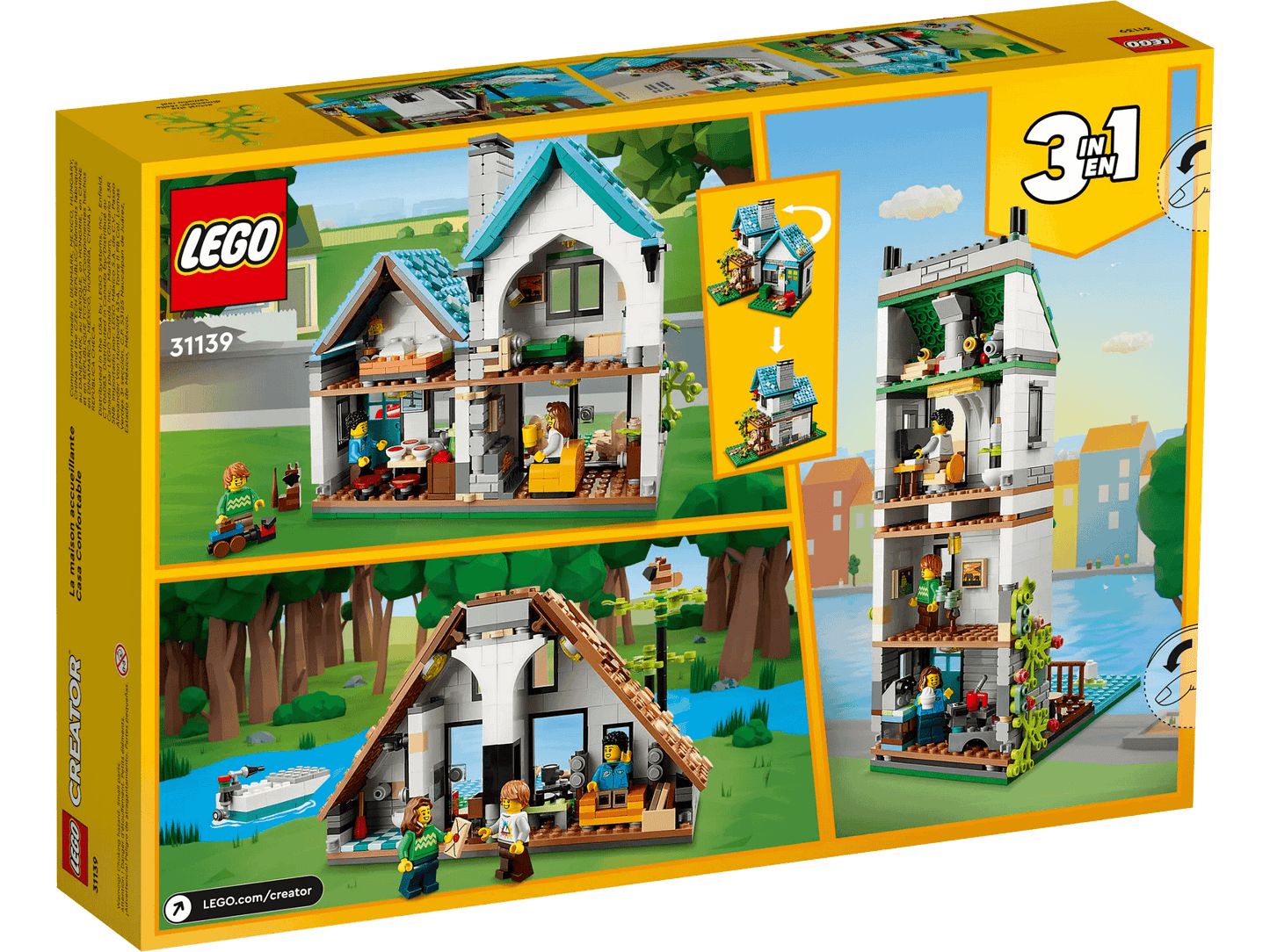 LEGO 31139 Cozy House - Creator 3in1