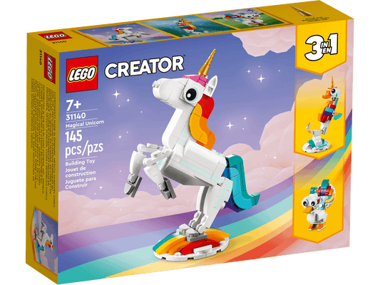 LEGO 31140 Magical Unicorn - Creator 3in1