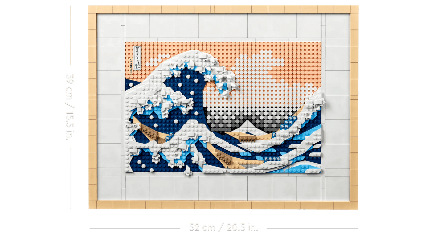 LEGO 31208 Hokusai - The Great Wave - Art